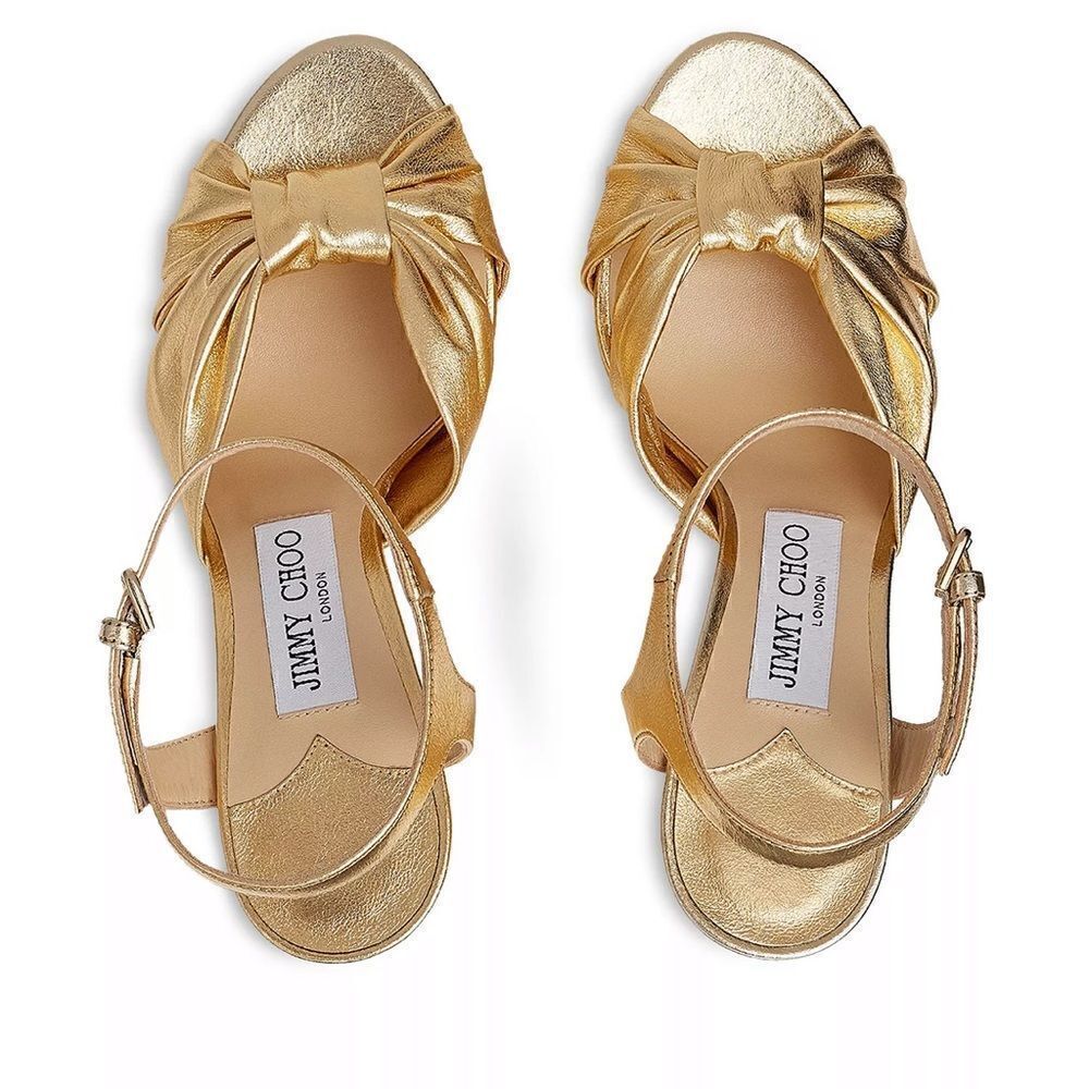 Jimmy Choo
Women's Heloise 120 Platform High Heel Sandals - Picture 3 of 7